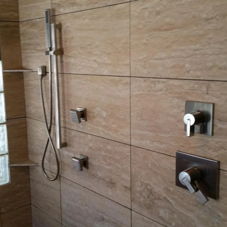 Shower fixture installation for Water Heater Replacement in Kinnelon